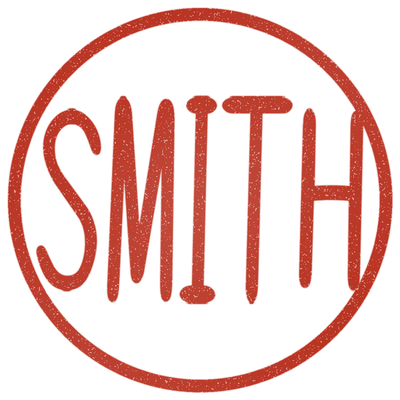 Sample impression: SMITH in alphabet